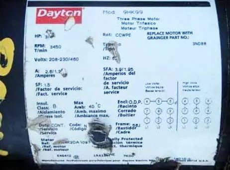 53 GPM, Dayton #4RH59, centrifugal pump, 0.75 HP - Image 7