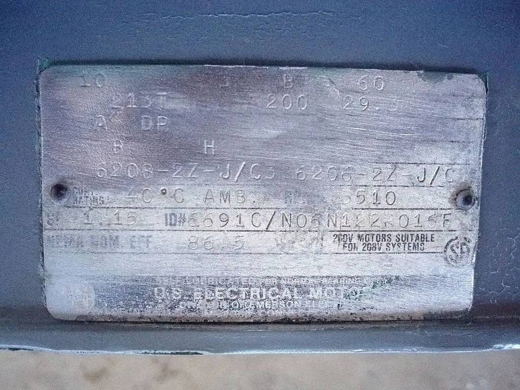 60 GPM, Paco, centrifugal pump, 10 HP - Image 10