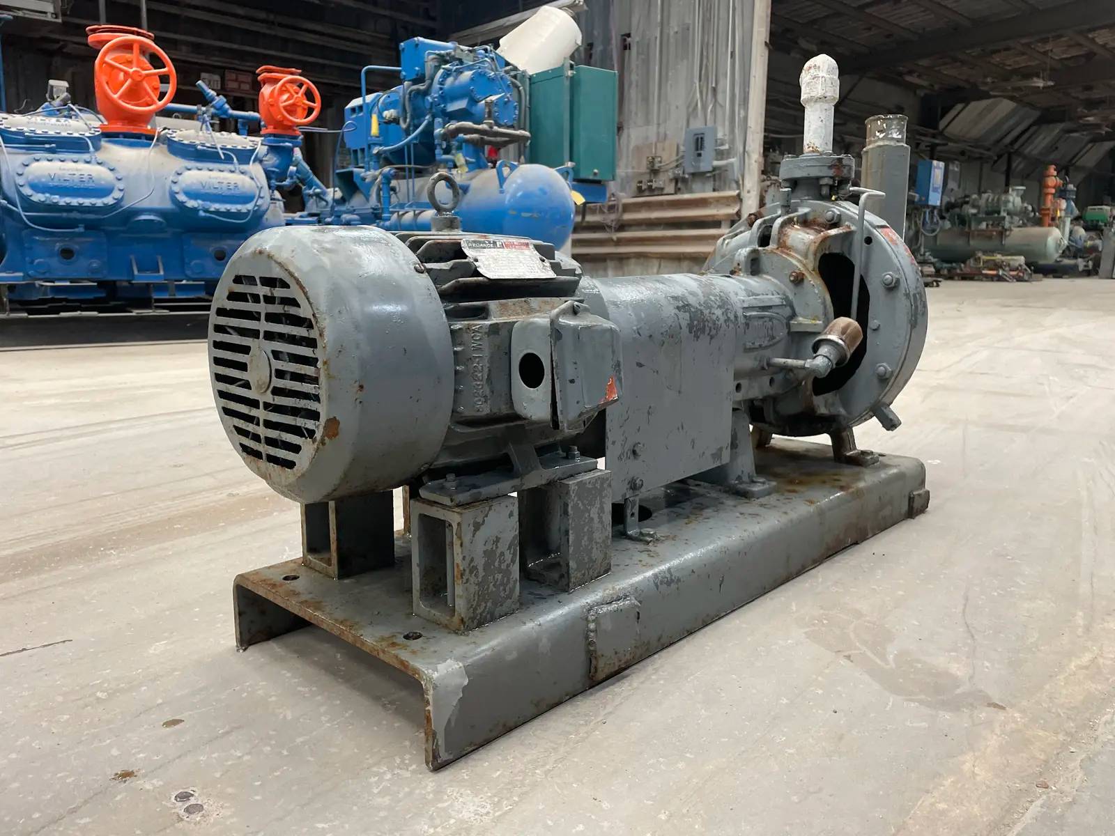 Durco, centrifugal pump, 10 HP @ 1755 RPM, Fr.215T - Image 4