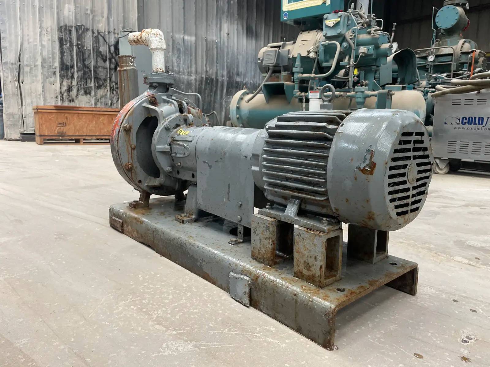 Durco, centrifugal pump, 10 HP @ 1755 RPM, Fr.215T - Image 6