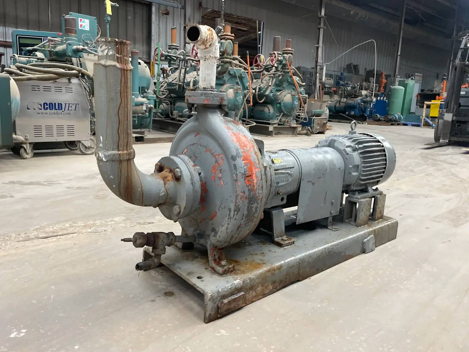 Durco, centrifugal pump, 10 HP @ 1755 RPM, Fr.215T - Image 8