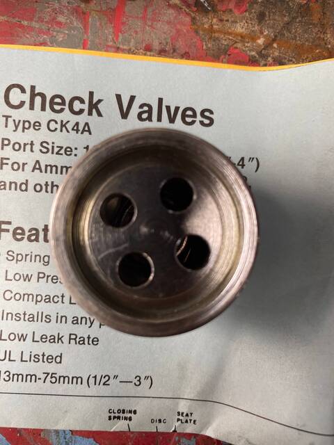 1/2" Parker #CK4A-2, check valve - Image 7