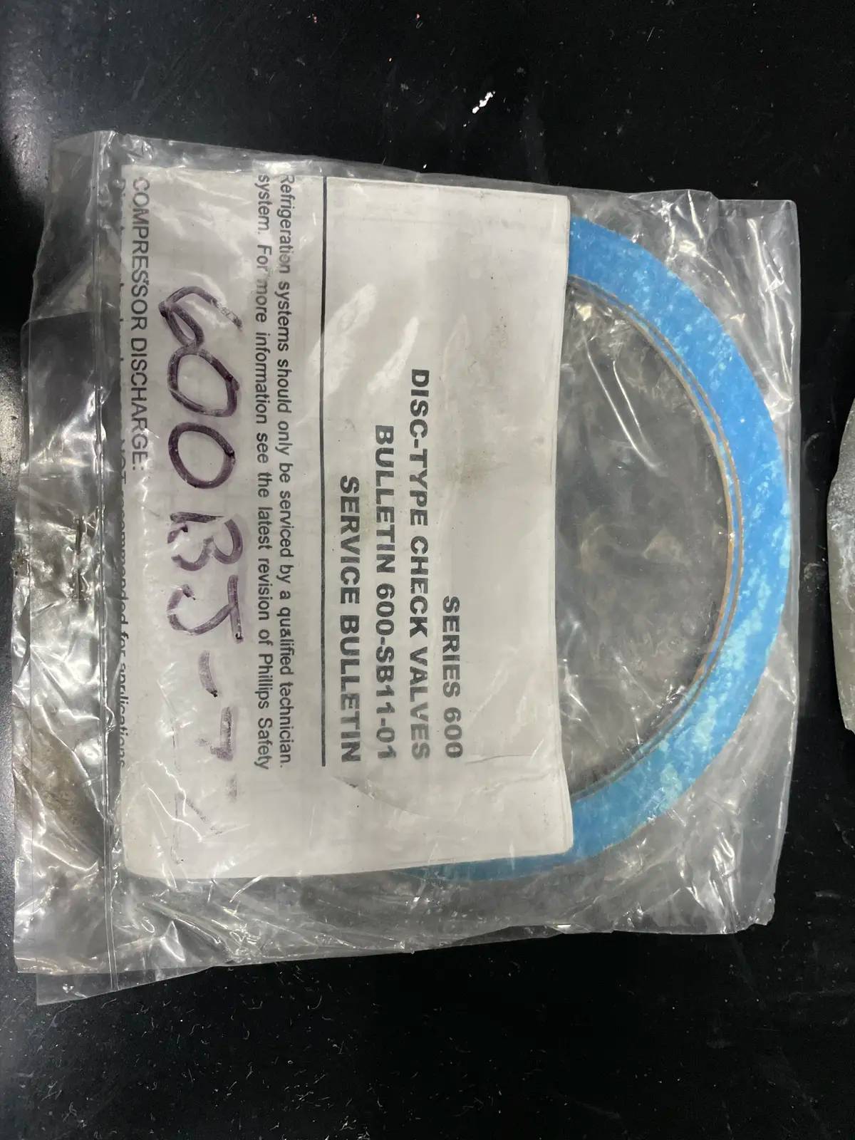 3" Phillips Refrigeration #600-SB11-01, disc-type 600 series silent check valve - Image 7