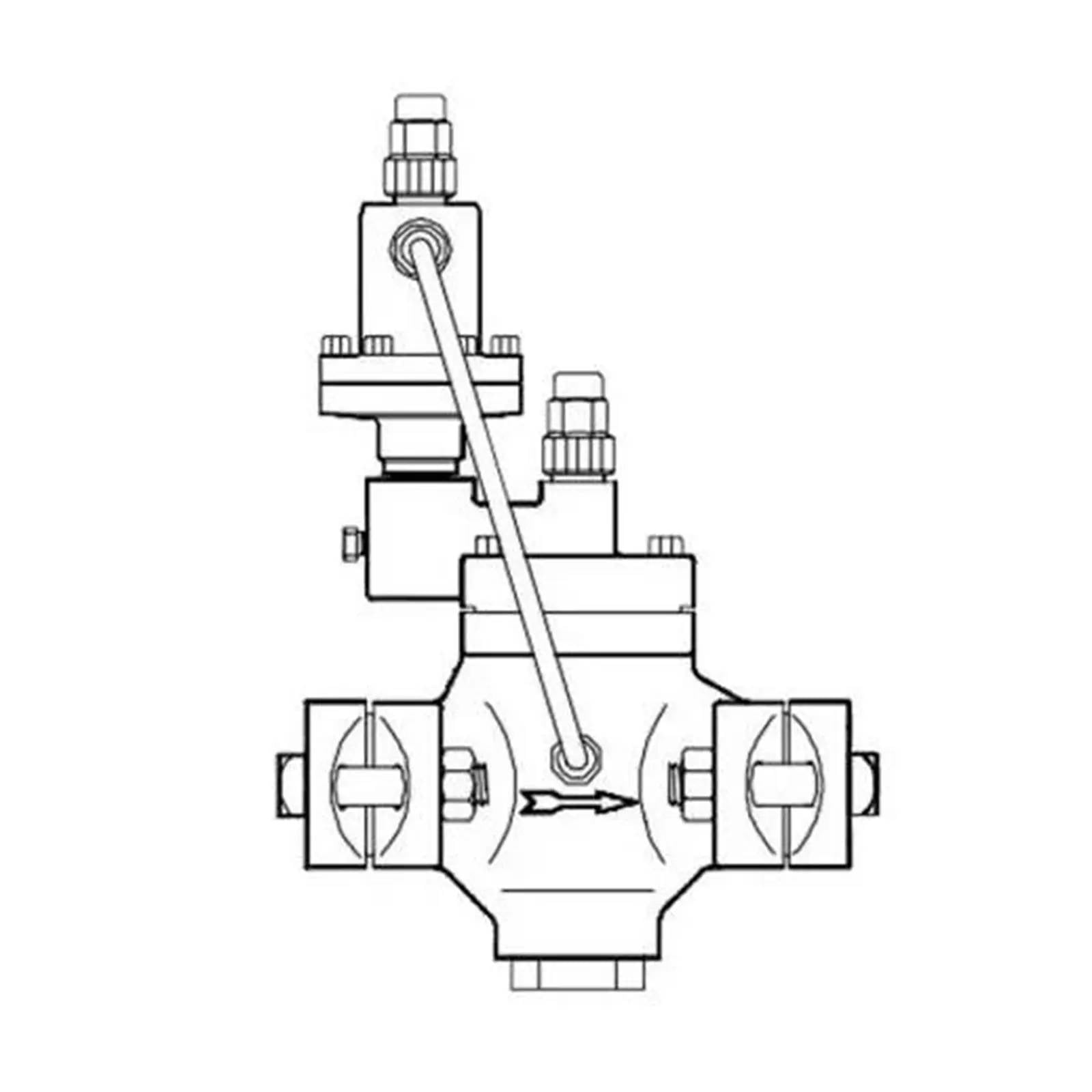 2.5" Hansen Technologies #HA4A, pressure regulator - Image 1