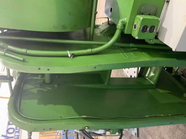 40 Ton, Rousselle #4, OBI back geared press, 4" stroke, 11" Shut Height, air clutch & brake, 45 SPM, 5 HP - Image 9