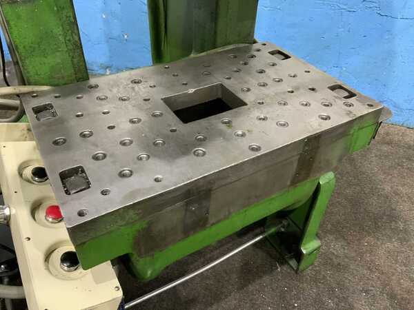 60 Ton, Rousselle #6, OBI back geared press, 4" stroke, 11-1/2" Shut Height, air clutch & brake, 50 SPM - Image 3
