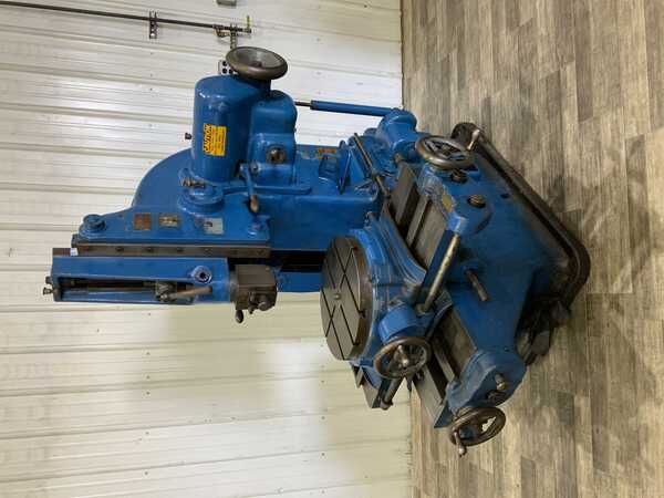 6" Pratt & Whitney, vertical slotter, 15" table to ram, 10" vertical adjustment of ram, 3 HP - Image 1