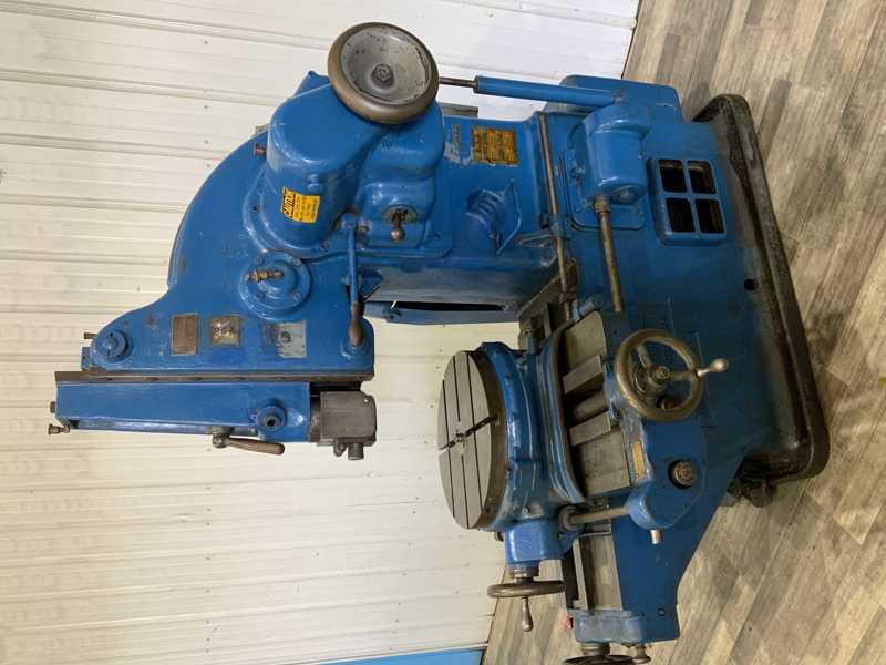 6" Pratt & Whitney, vertical slotter, 15" table to ram, 10" vertical adjustment of ram, 3 HP - Image 2