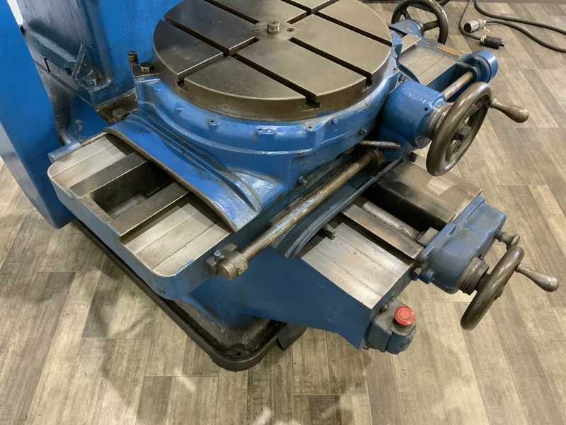 6" Pratt & Whitney, vertical slotter, 15" table to ram, 10" vertical adjustment of ram, 3 HP - Image 8