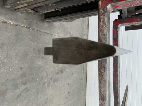 57" L, Male press brake die, 1-1/2"die width, 3-1/2"die height, 1/2"tang - Image 7