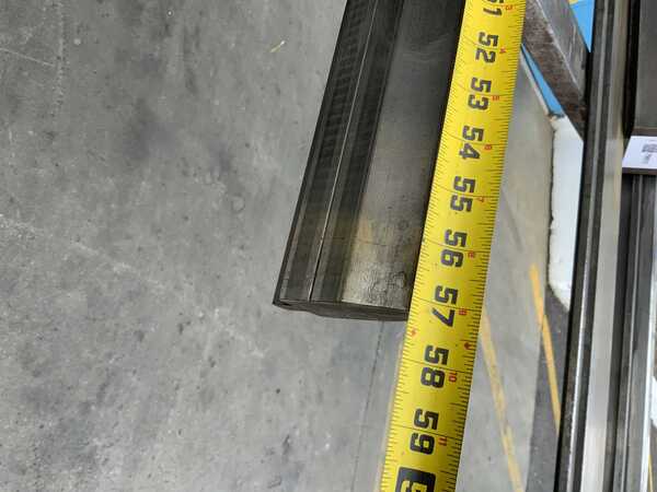 57" L, Male press brake die, 1-1/2"die width, 3-1/2"die height, 1/2"tang - Image 9