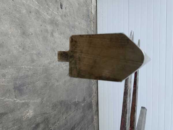 63" L, Male press brake die, 1-1/2"die width, 3" die height, 1/2"tang - Image 1