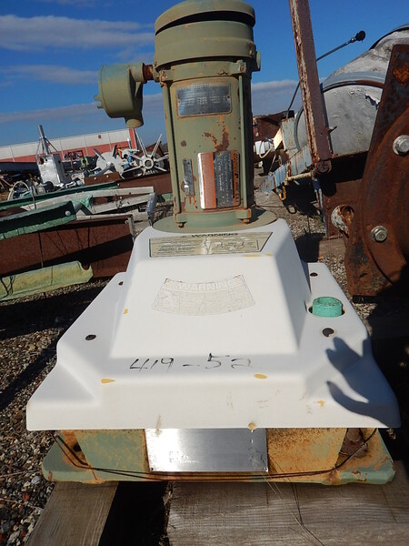 1 HP Lightnin #Series-10, Agitator Drive, 8' Stainless Steel Shaft w/3-Paddle Blade, 230/460 V - Image 4