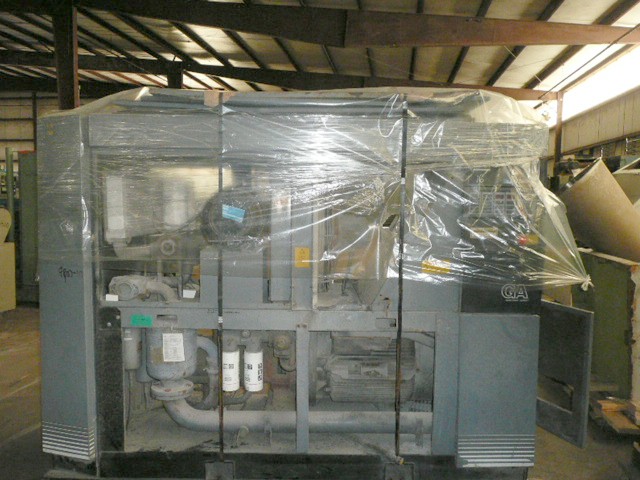 303 cfm, 132 psi, Atlas Copco #GA355-125, Air Compressor, 75 HP, 460 V - Image 3