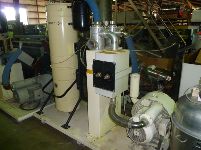Piovan #F316/2, pneumatic mater, w/Water Cooled Polycooled Unit & Filter/Vacuum Chamber, 12.6 kW Motor - Image 1