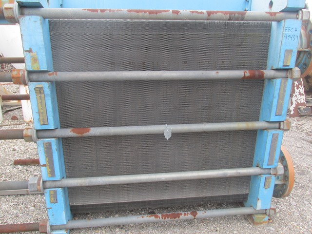 3908 sq.ft., Tranter #UFX-85-6-SP-401, superchanger Stainless Steel plate heat exchange, 12" Inlet/Outlet - Image 6