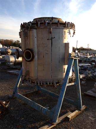 1712 sq.ft., Stainless Steel Spiral Heat Exchanger, Alfa-Laval, 130 psi @ 32/392 °F Chamber A, 87 psi @ - Image 10