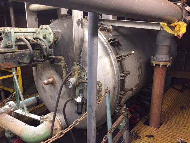 400 sq.ft. Upton, Stainless Steel Pressure Leaf Filter, Horizontal Tank, (39) 42" x 40" Retractable Vertical - Image 5