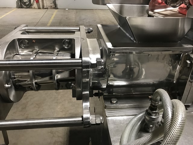 Luwa Marumerizer #QJ-700V, Stainless Steel Spheronizer, 700 mm diameter Bowl, 300-700 RPM, Side Product - Image 5