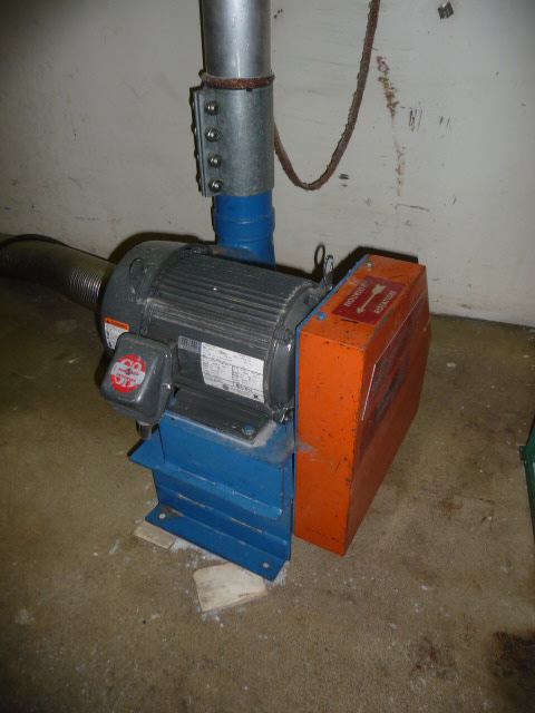 16" x 16" LR Systems #SG400, Granulator, 48" O.D. x 76" straight side Hopper, 25 HP, On Portable Base, 1996 - Image 4