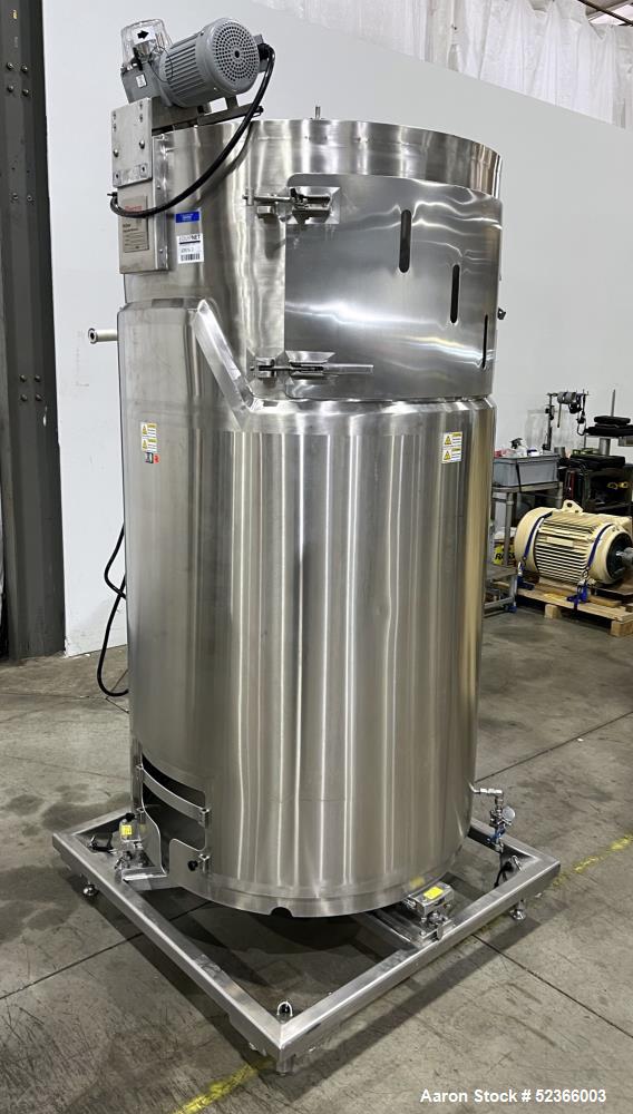 264 gallon Thermo Scientific #HyClone, single use bioreactor, 38" diameter x 50" straight side, flat top & - Image 4