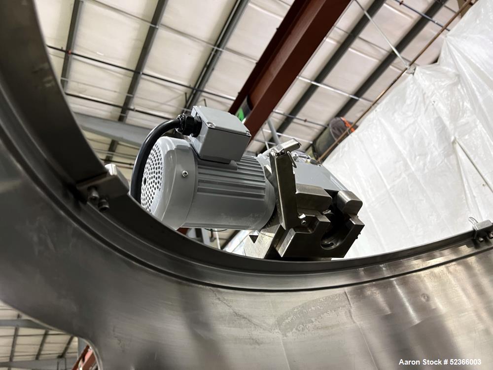 264 gallon Thermo Scientific #HyClone, single use bioreactor, 38" diameter x 50" straight side, flat top & - Image 6