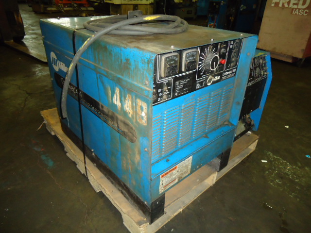 Miller #Deltaweld-451, constant voltage DC arc welding source, 1994 - Image 1