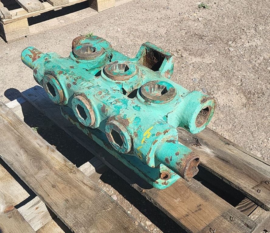 Gaso #3364A-L, triplex pump fluid end only, 55 HP, 500 RPM - Image 2