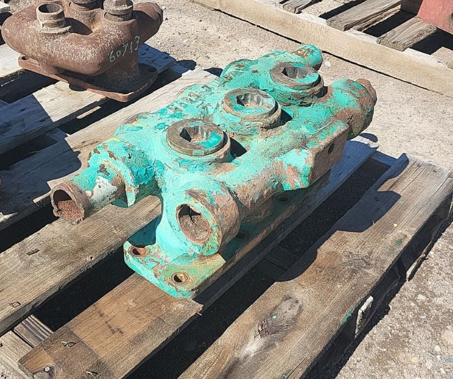 Gaso #3364A-L, triplex pump fluid end only, 55 HP, 500 RPM - Image 4