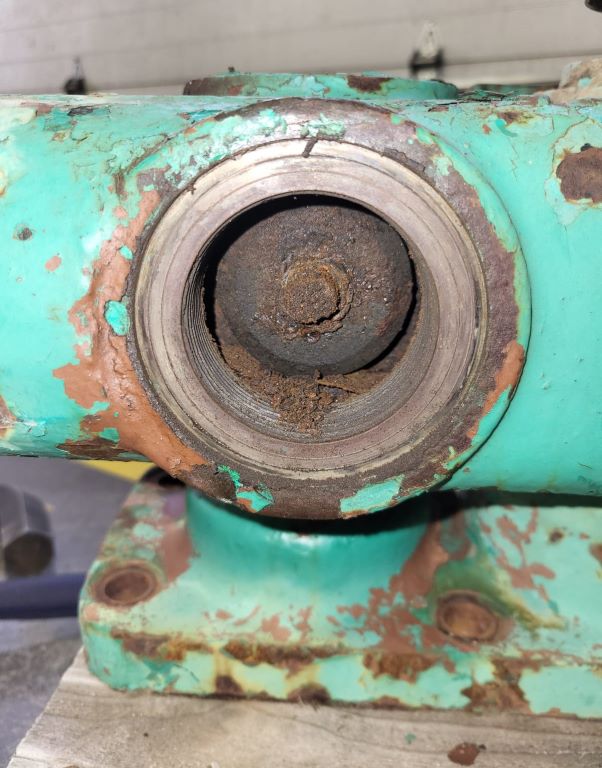 Gaso #3364A-L, triplex pump fluid end only, 55 HP, 500 RPM - Image 9