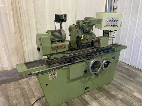 11" x 30" KBC #LF800G, universal cylindrical grinder, 14" x 1" grinding wheel, swivel wheelhead, 1985 - Image 1
