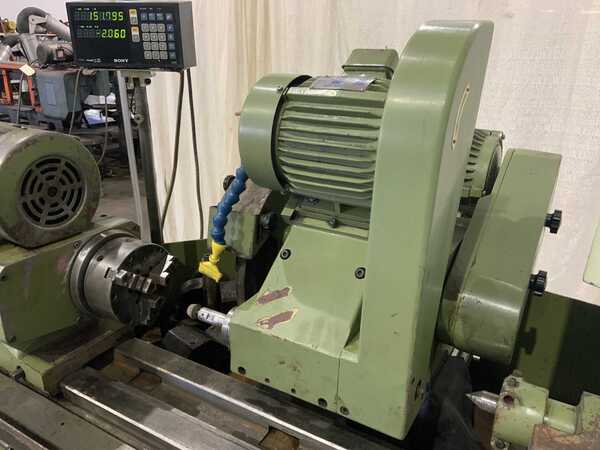 11" x 30" KBC #LF800G, universal cylindrical grinder, 14" x 1" grinding wheel, swivel wheelhead, 1985 - Image 6