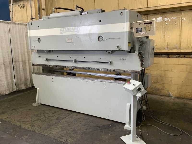 120 Ton, Standard #AB120-10, hydraulic press brake, 10' overall, 102" between housing, 6" stroke, 15 HP, 1995 - Image 2