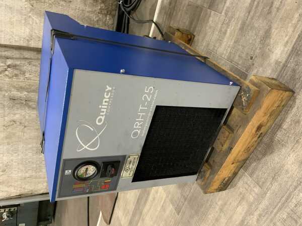 25 cfm, 180°F, 232 psi, Quincy #QRHT-25, refrigerated compressed air dryer, R134a, 2014 - Image 8