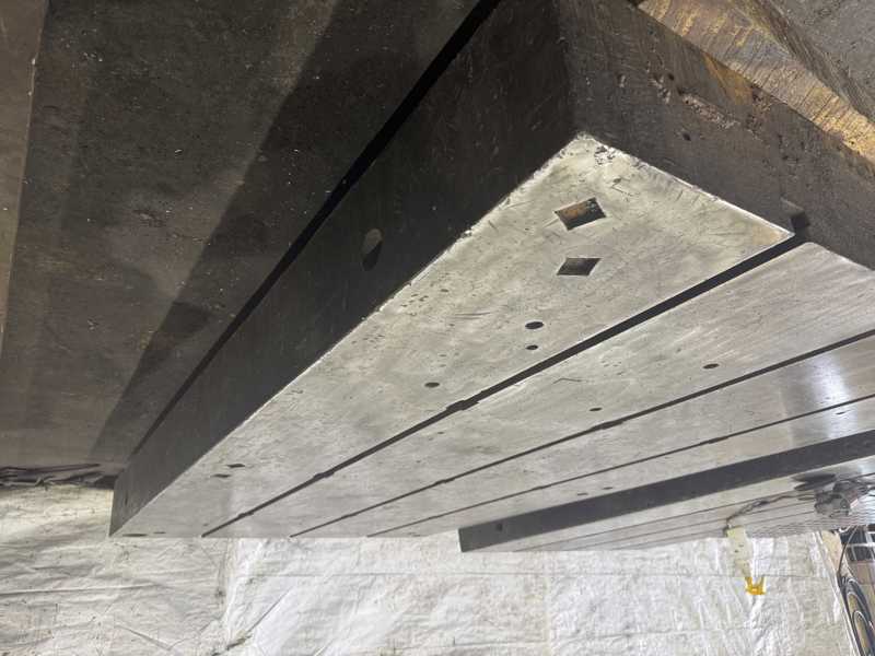 9 8" x 55" x 8", T-slotted floor plate - Image 4