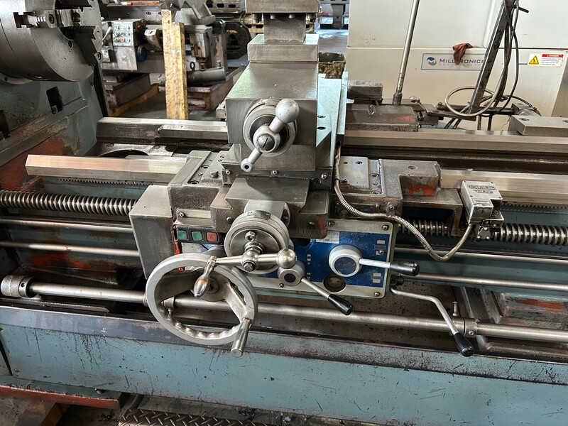 26"/35" x 160" Kingston #HD-26160, engine lathe, 4-1/16" hole, D1-11, inch/metric, Trak 2-Axis digital read - Image 4