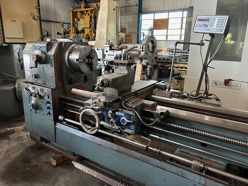 26"/35" x 160" Kingston #HD-26160, engine lathe, 4-1/16" hole, D1-11, inch/metric, Trak 2-Axis digital read - Image 6
