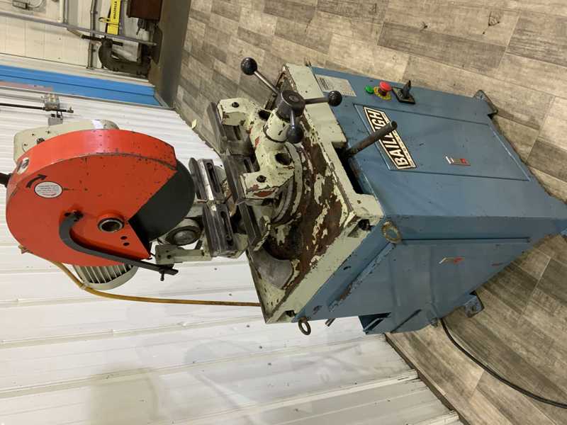 Baileigh #CS-350EU, cold saw, 14" blade diameter, 4.72"MAX VISE OPENING, coolant, 3 HP, 2007 - Image 2