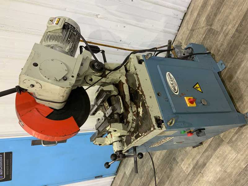 Baileigh #CS-350EU, cold saw, 14" blade diameter, 4.72"MAX VISE OPENING, coolant, 3 HP, 2007 - Image 3