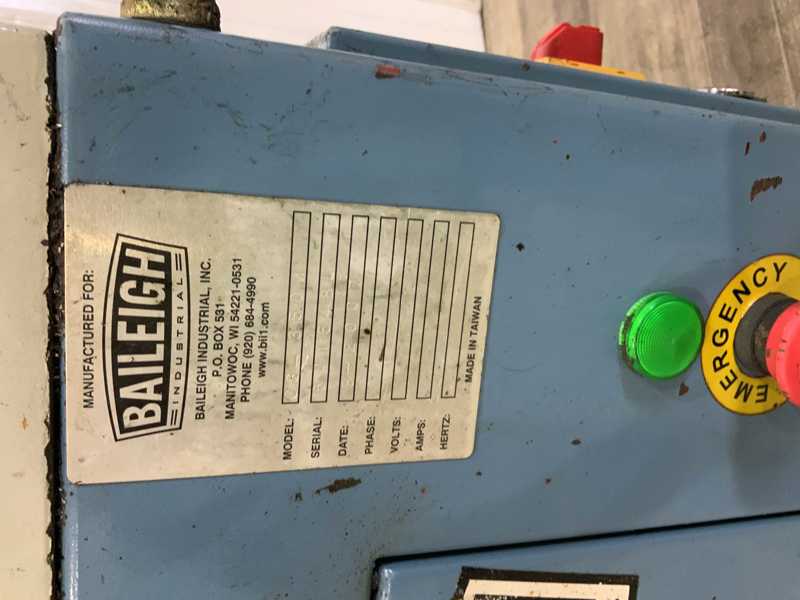 Baileigh #CS-350EU, cold saw, 14" blade diameter, 4.72"MAX VISE OPENING, coolant, 3 HP, 2007 - Image 4