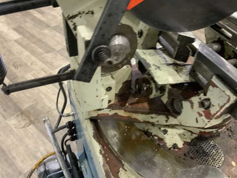 Baileigh #CS-350EU, cold saw, 14" blade diameter, 4.72"MAX VISE OPENING, coolant, 3 HP, 2007 - Image 9