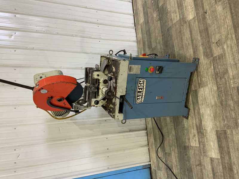 Baileigh #CS-350EU, cold saw, 14" blade diameter, 4.72"MAX VISE OPENING, coolant, 3 HP, 2007 - Image 10