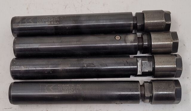 KENNAMETAL SS100TCK719 EXTENSION SHAFT - Set of 4 - Image 8