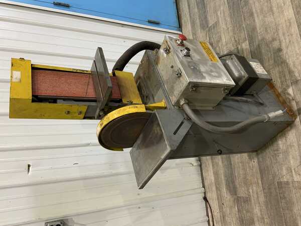 6" x 18" Belt/disc sander combo #300, 12" disc, 45° tilt, 1 HP - Image 1
