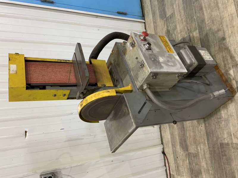 6" x 18" Belt/disc sander combo #300, 12" disc, 45° tilt, 1 HP - Image 6