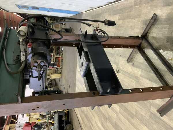 25 Ton, Dake #5-025, H-frame hydraulic press, 11-1/2" stroke, 33" btwn uprights, 37" x 14" bed, 2 HP - Image 10