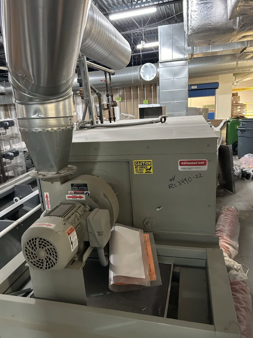Kathabar #600KBD, Liquid Desiccant Dehumidification System, 7.5 Hp Blower, 1500-20000 cfm, 600 lb/hr, 2014 - Image 3