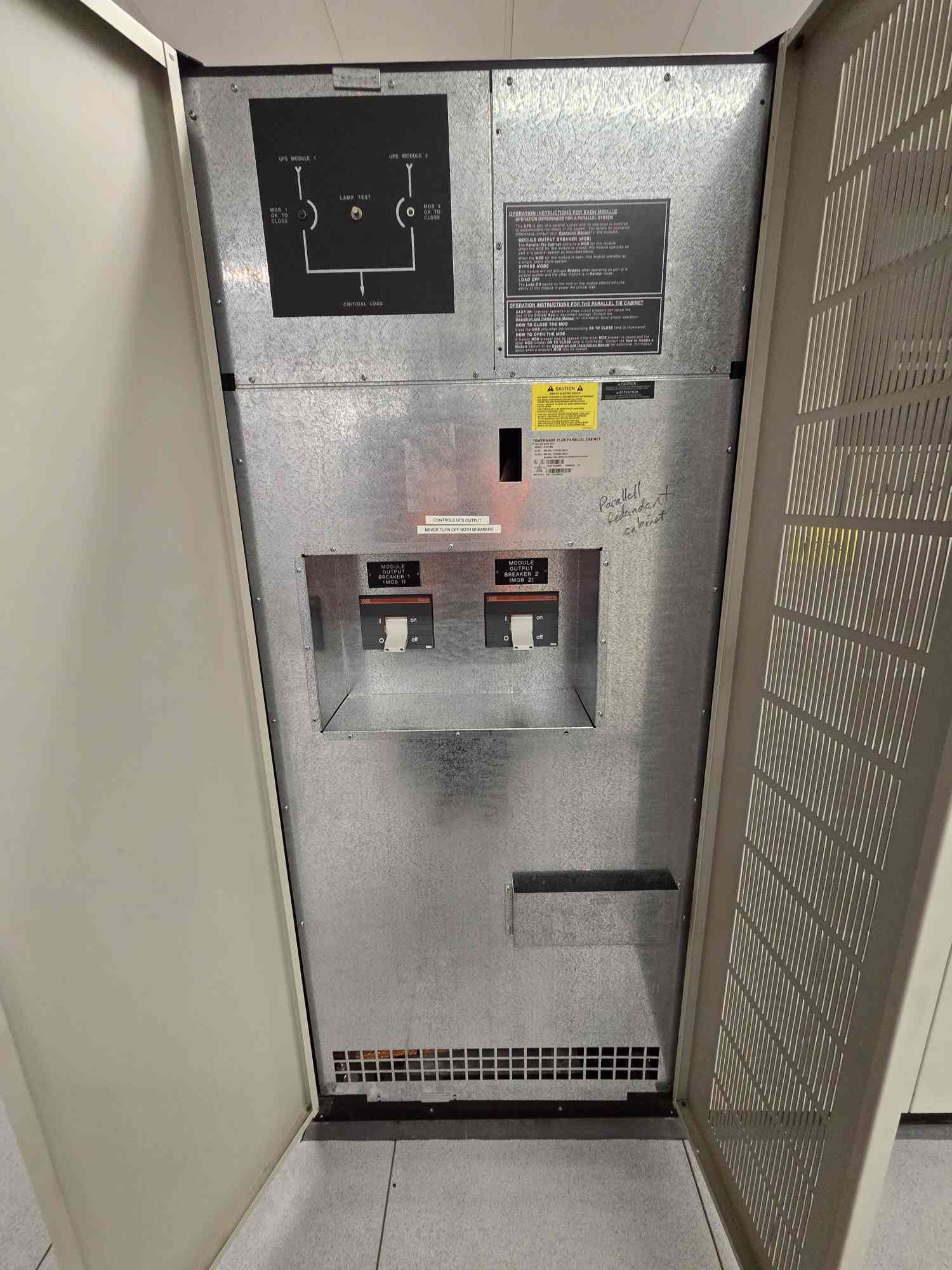 500.0 KVA Powerware #Plus-500, Parallel Cabinet, 480 Volts - Image 5