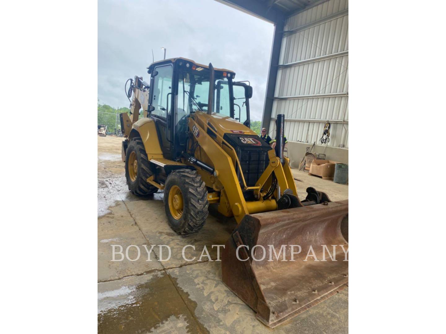Cat 415-07A, Backhoe Loader, 638 hours, S/N: H8A00339, 2022 - Image 2