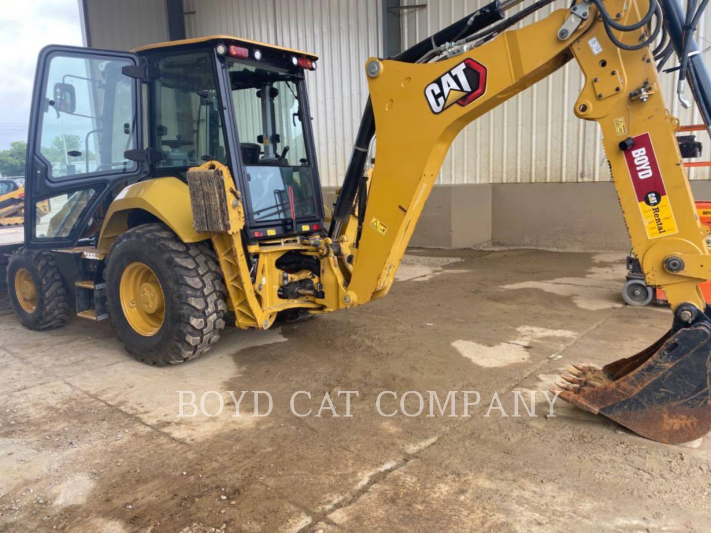 Cat 415-07A, Backhoe Loader, 638 hours, S/N: H8A00339, 2022 - Image 4